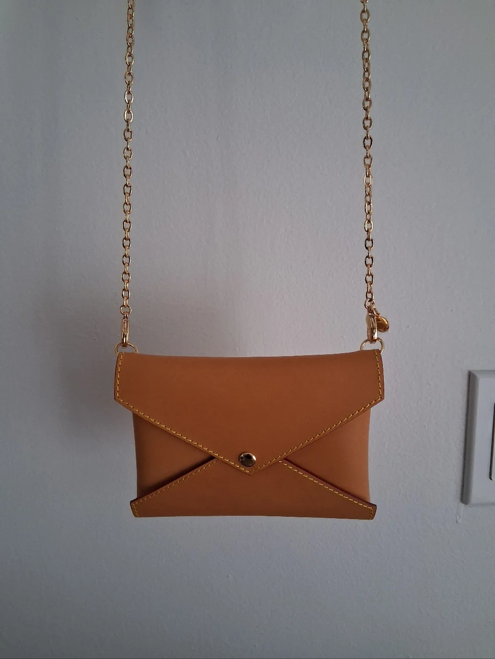 DUYP Melodie Cecile Honey Vachetta Leather - Envelope/Crossboady - Picture 9 of 10